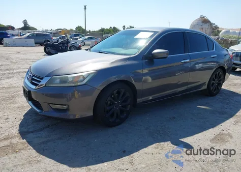 2013 Honda Accord Sport из США, поврежденный, VIN 1HGCR2F57DA251682